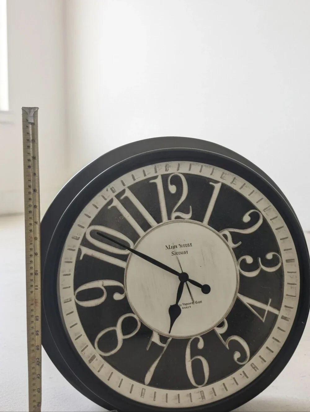 Vintage Main Street Hanging Wall Clock